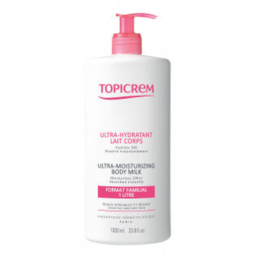 Topicrem Ultra Moisturising Body Milk 1000 ml