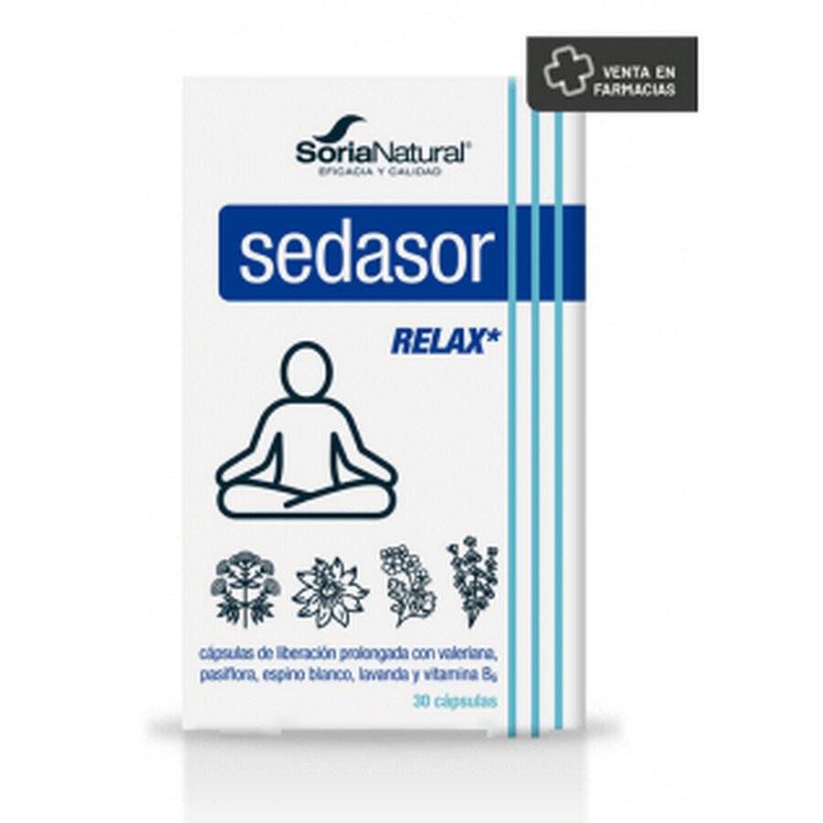 Sedasor Relax 30 cápsulas