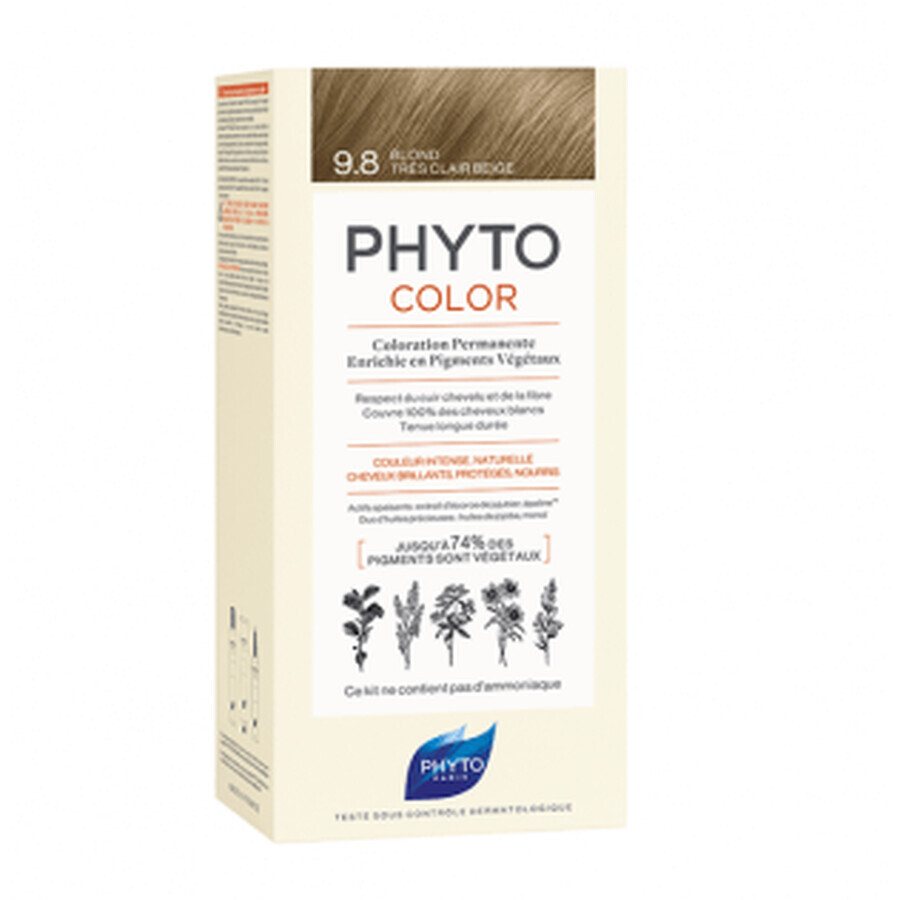 Phyto Farbe 9.8 Sehr helles Beige Blond