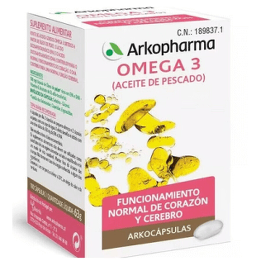 Arkocapsulas Omega 3 100 capsule