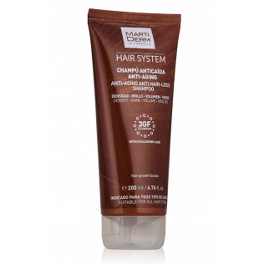 Acquista Martiderm Hair System 3GF Shampoo anti-caduta dei capelli ad uso frequente, 200ml Martiderm Hair System 3GF Shampoo anti-caduta dei capelli ad uso frequente, 200ml