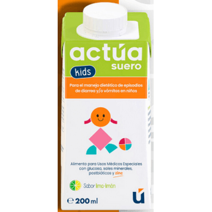 Actua Serum Kids Tetrabrik 200ml al gusto di limone e lime