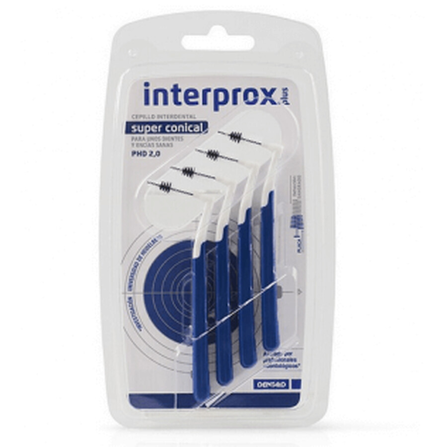 Vitis Interprox Plus 2G Super Conical Toothbrush 4u