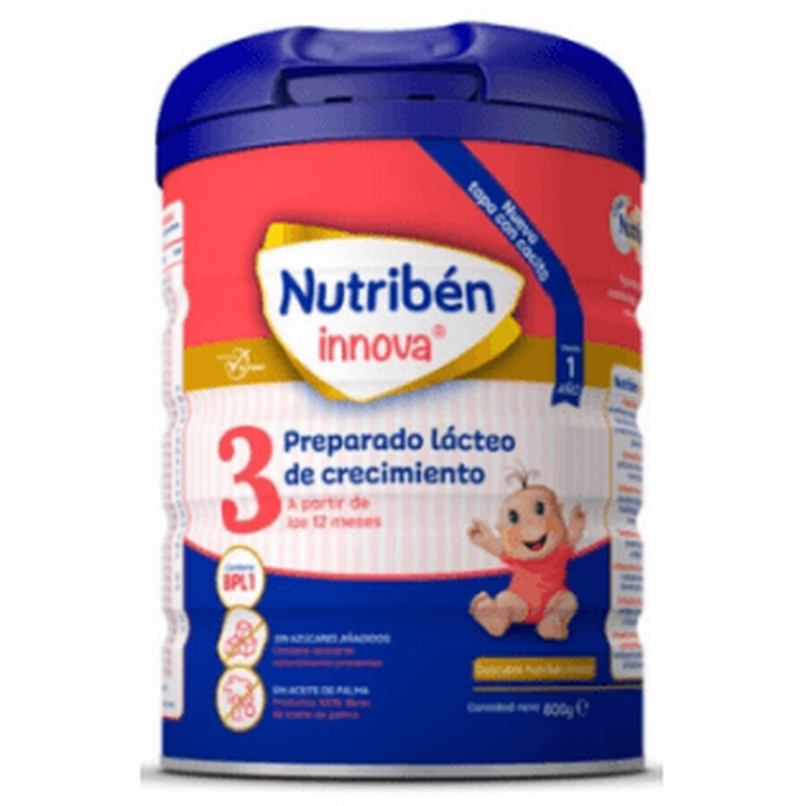 Nutribén Innova +12 mesi Latte di crescita 3, 800g