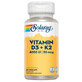 Solaray Vitamine D3 + K2 - 60 VegCaps