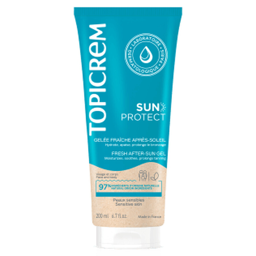 Topicrem Sun Protect Frisse Aftersun Gel 1 Tube 200ml