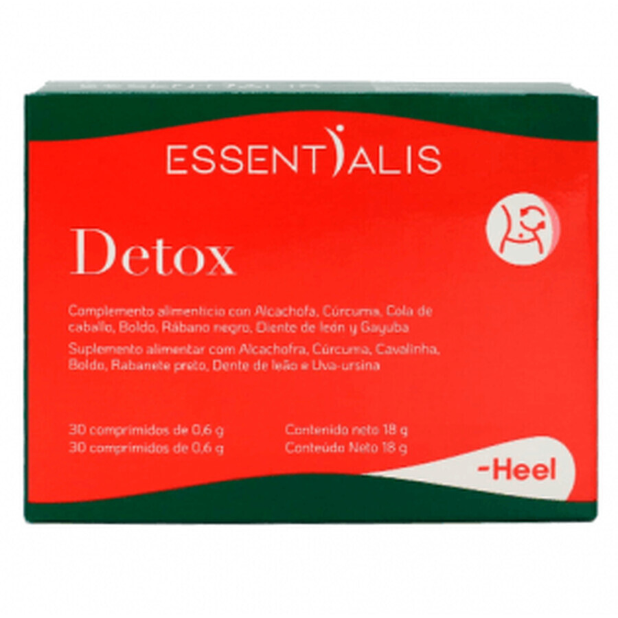 Essentialis Detox 30 comprimate