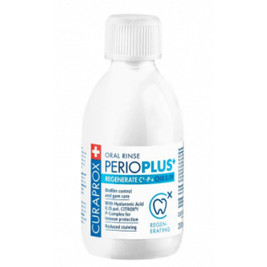 Curaprox Perioplus Regenerate CHX 0.09 Mouthwash 200 ml