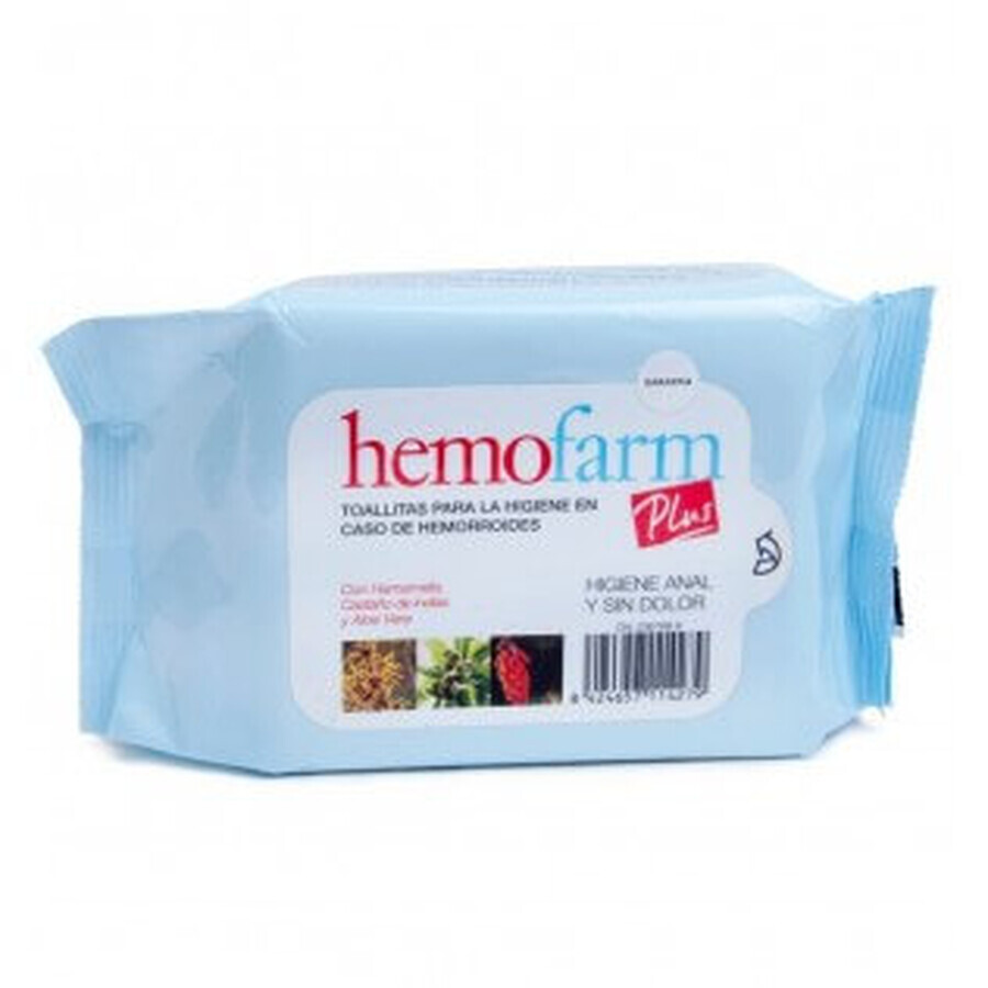 Shop Hemofarm Plus Hämorrhoiden-Hygiene-Tücher, 60 Stück. Hemofarm Plus Hämorrhoiden-Hygiene-Tücher, 60 Stück.
