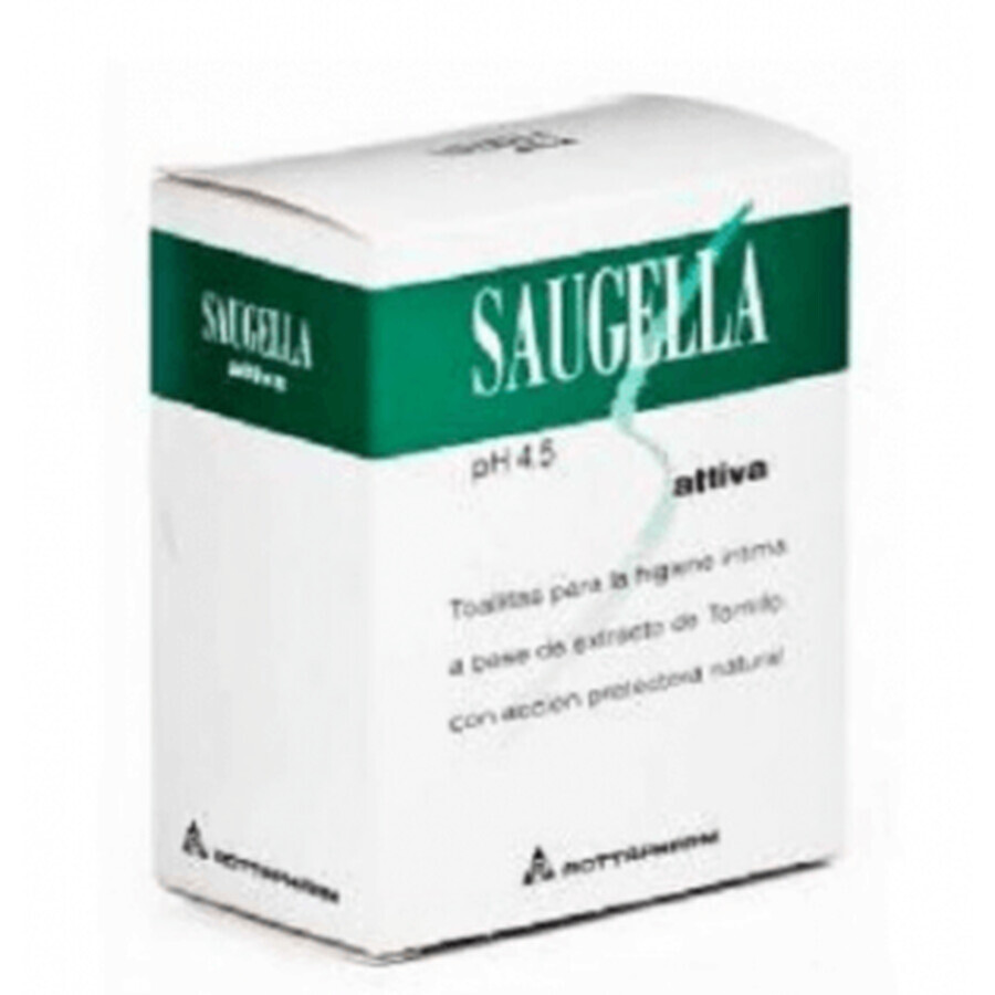 Saugella Attiva Toallitas Íntimas 10uds