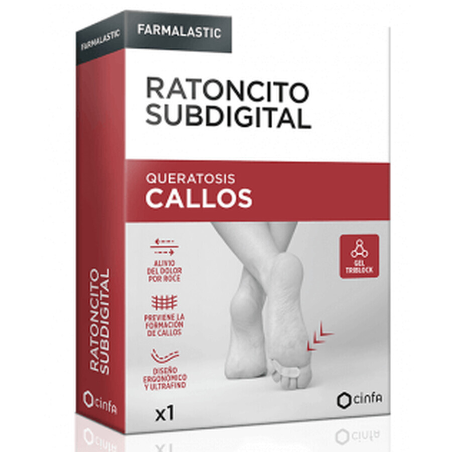 Farrmalastic Mouse Subdigital Mouse sinistro Taglia unica