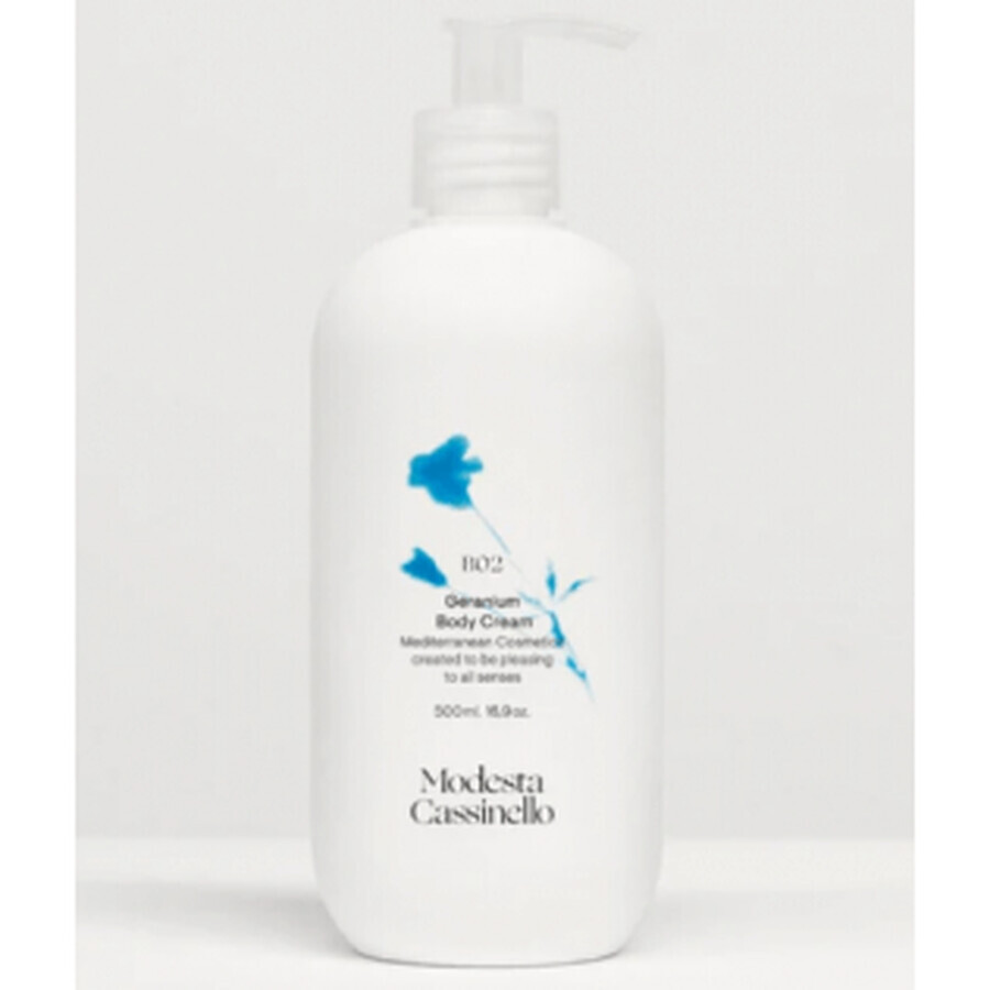 Modesta Cassinello B02 Geranium Body Cream 500ml