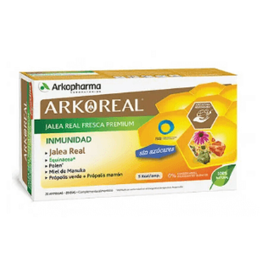 Arkoreal Royal Jelly Immunity Sugar Free 20 ampoules
