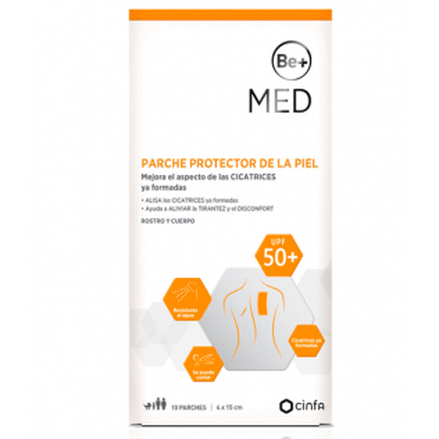 Be+ Med Scar Patch 5u de 15cm x 4cm