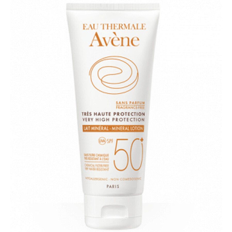 Buy Avene Sunscreen Milk Physical 50+, 100 ml Avene Sunscreen Milk Physical 50+, 100 ml