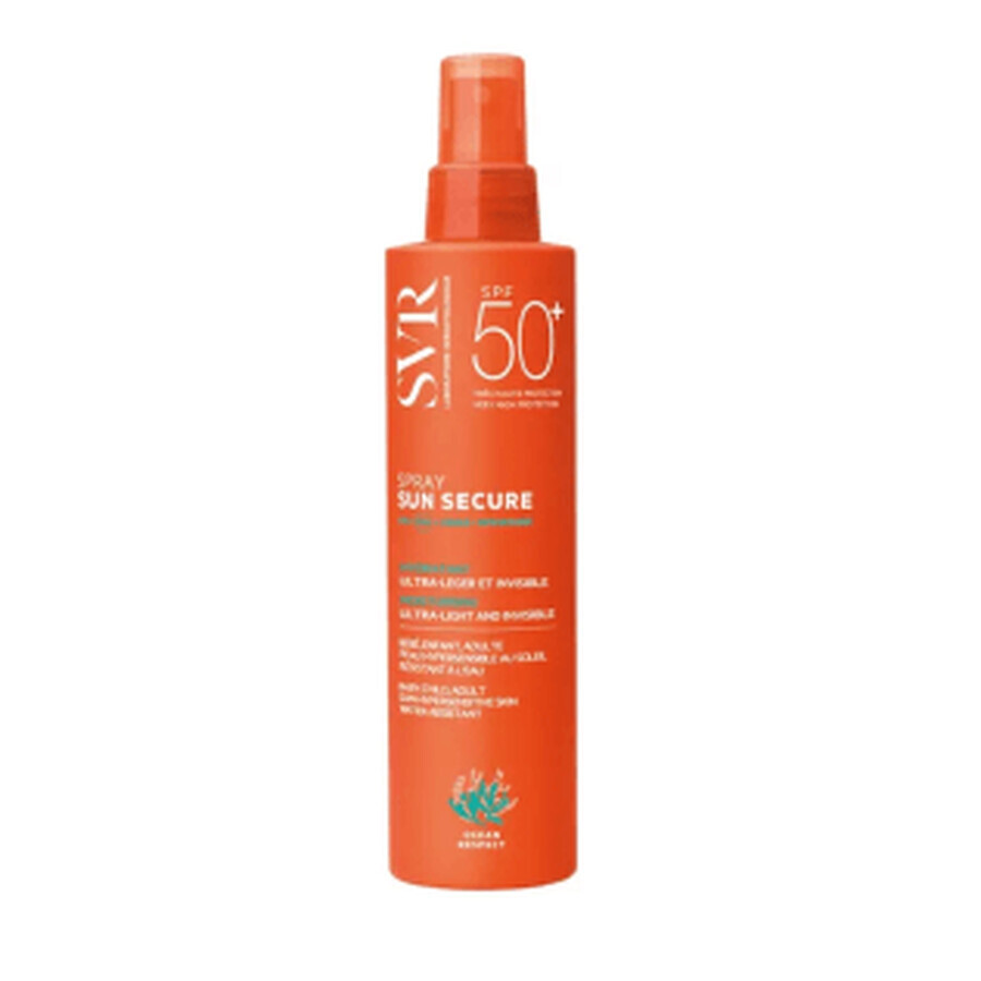 SVR Sun Secure Ultraleichtes und unsichtbares Feuchtigkeits-Spray SPF50+ 200ml