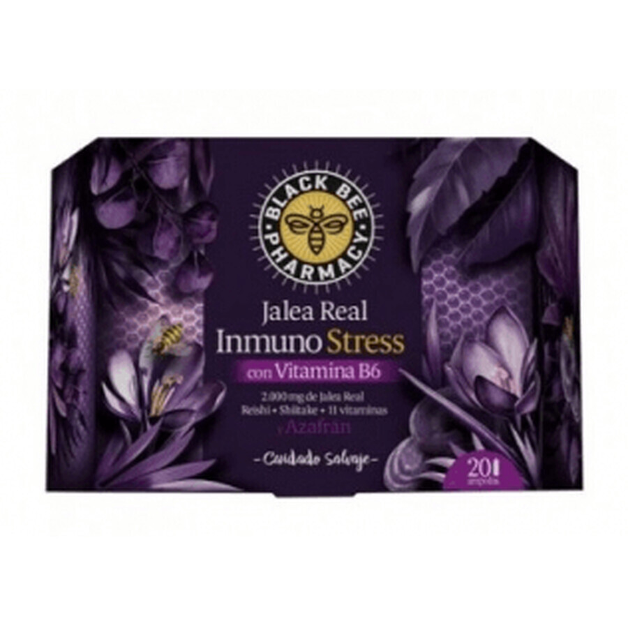 Acquista Pappa reale dell'ape nera Stress immunitario 20 fiale 10ml Pappa reale dell'ape nera Stress immunitario 20 fiale 10ml