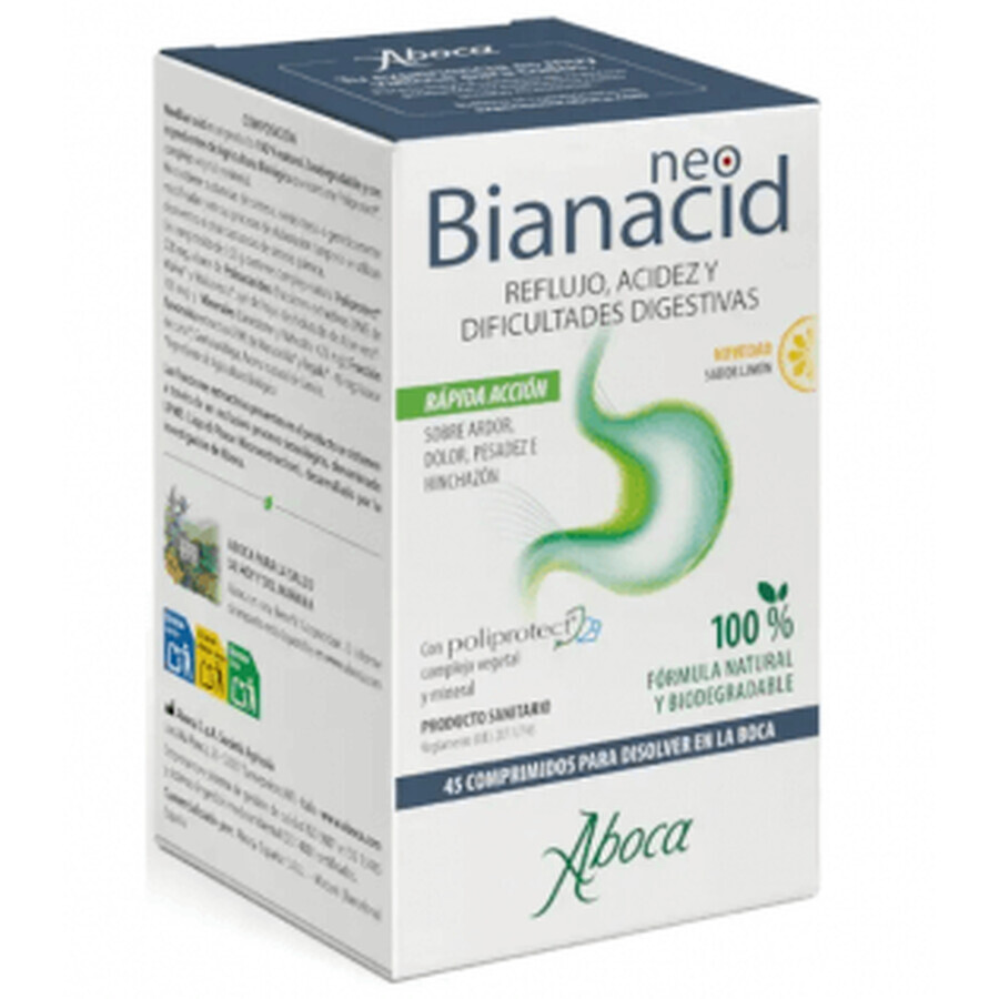 Aboca Neobianacid 45 compresse LIMONE