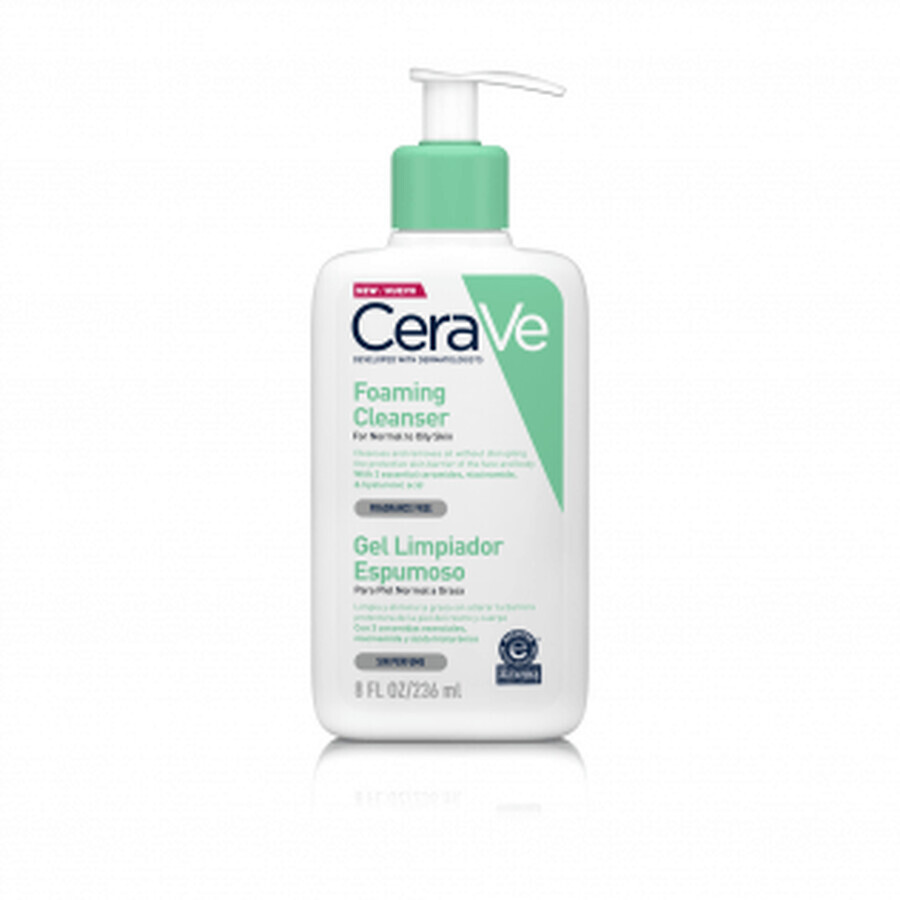 Gel spumant de curățare CeraVe 236ml