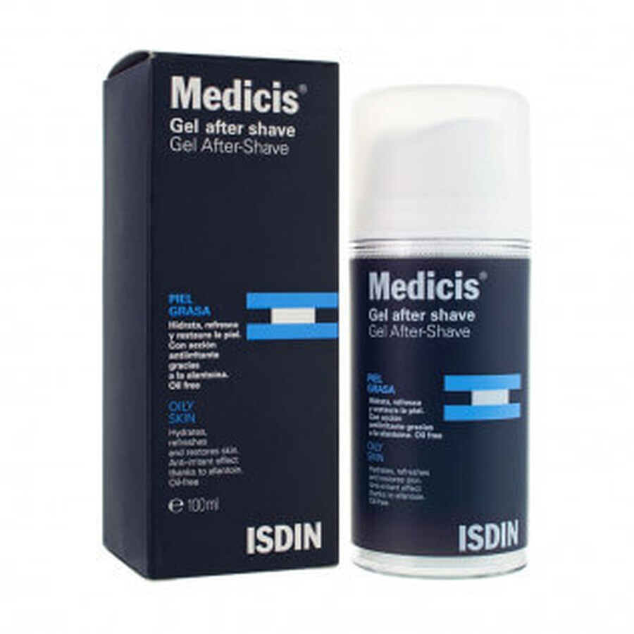 Isdin Medicis Gel après-rasage Peau grasse 100ml