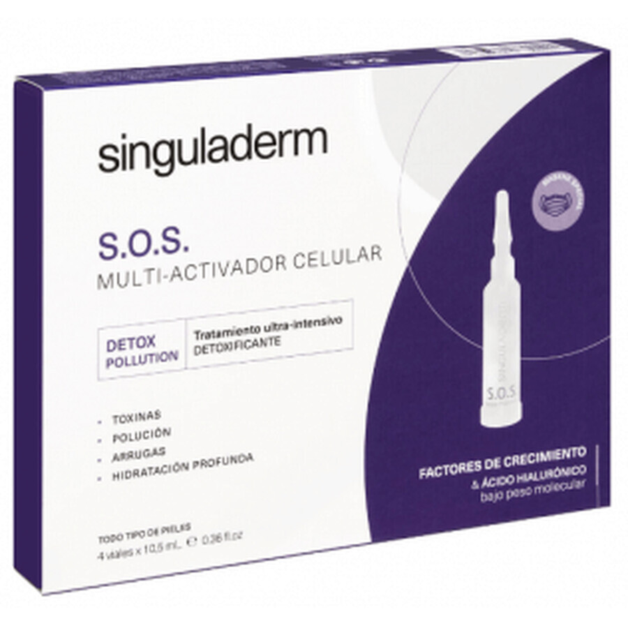 Buy Singuladerm SOS Detox 4Packs x10.5ml Singuladerm SOS Detox 4Packs x10.5ml