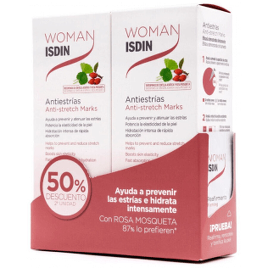 Isdin Woman DUPLO Anti-Stretch Mark 2 x 250ml