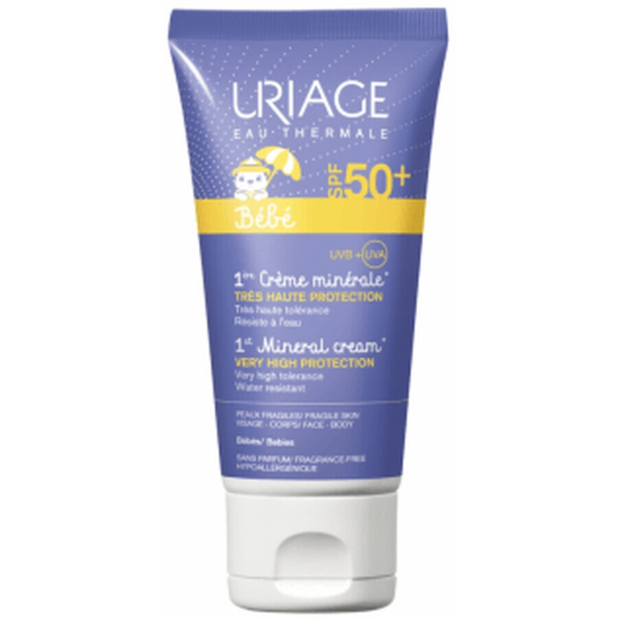 Cumpără Uriage Baby 1st Mineral Cream spf50+ 50ml Uriage Baby 1st Mineral Cream spf50+ 50ml