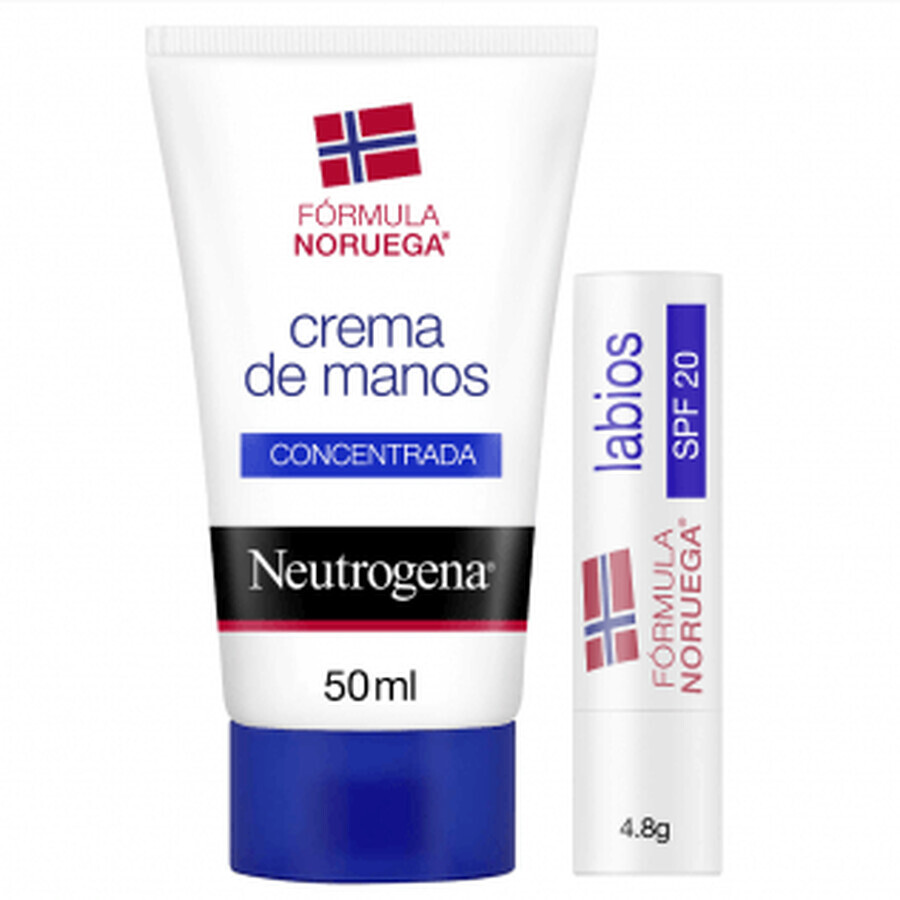 Buy Neutrogena PACK Concentrated Hand Cream 50 g + Lipstick 4.8 g Neutrogena PACK Concentrated Hand Cream 50 g + Lipstick 4.8 g