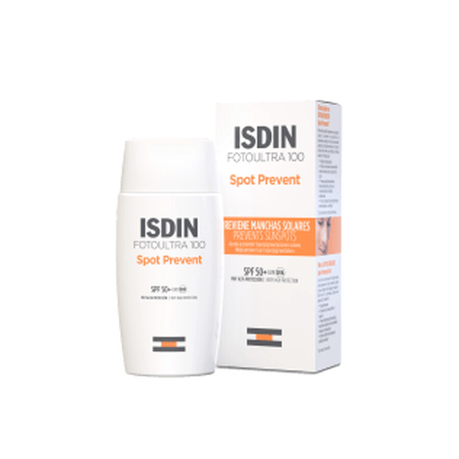 Shop Isdin FotoUltra 100 SPOT PREVENT Fusion Fluid, 50 ml Isdin FotoUltra 100 SPOT PREVENT Fusion Fluid, 50 ml
