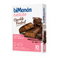 Bimanan BeSLIM Barres fondantes au chocolat, 10u