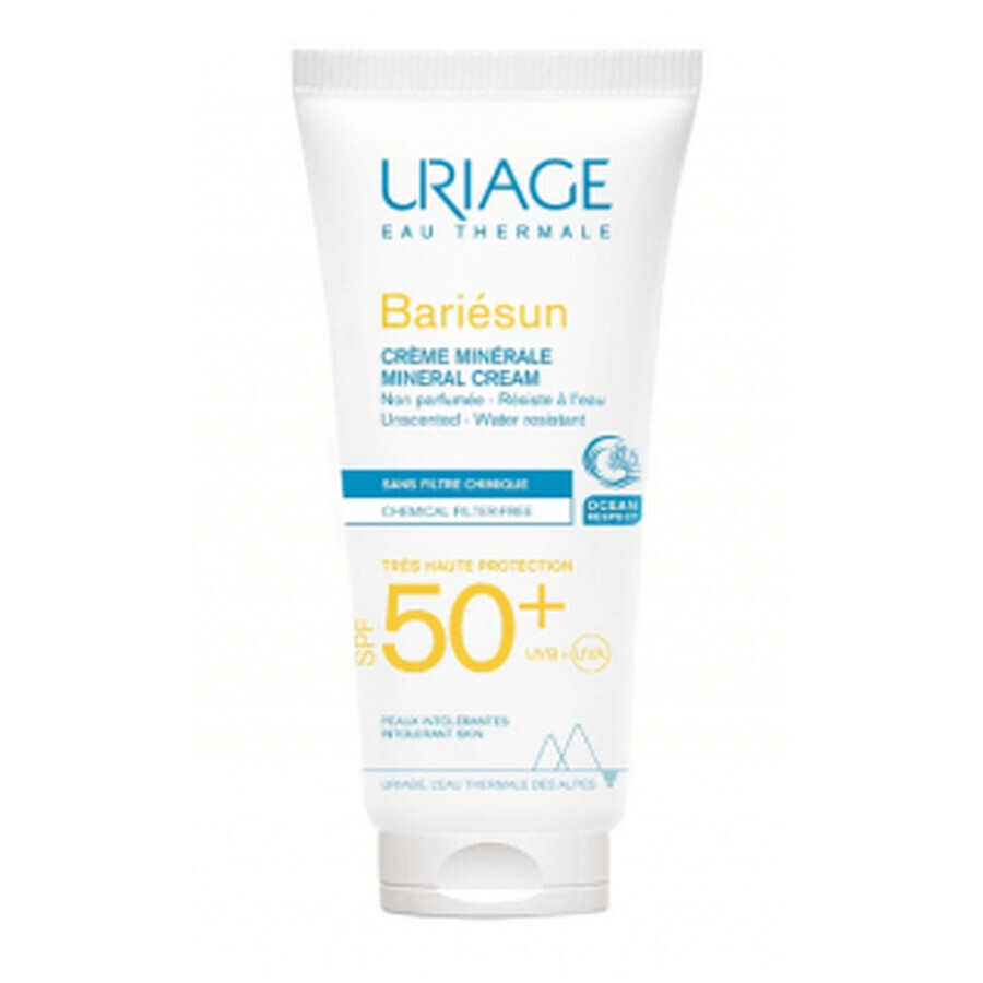 Cumpără Uriage Bariesun SPF 50+ Cremă minerală 100ml Uriage Bariesun SPF 50+ Cremă minerală 100ml