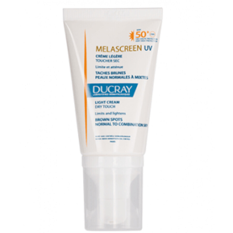 Cumpără Ducray Melascreen Photoprotection Light Cremă anti-boli SPF50+, 40ml Ducray Melascreen Photoprotection Light Cremă anti-boli SPF50+, 40ml