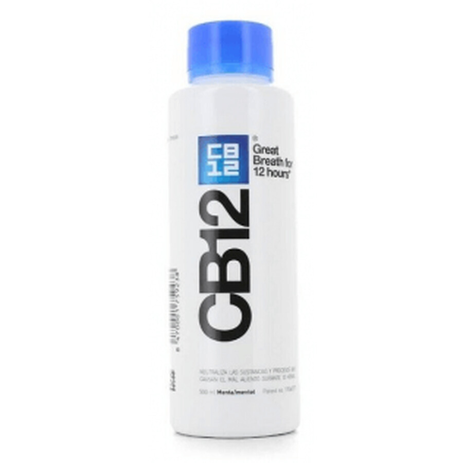 Cumpără CB12 Previne și tratează respirația urâtă aromă de mentă, 500ml CB12 Previne și tratează respirația urâtă aromă de mentă, 500ml