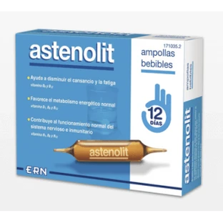Astenolit 12 drinkbare ampullen