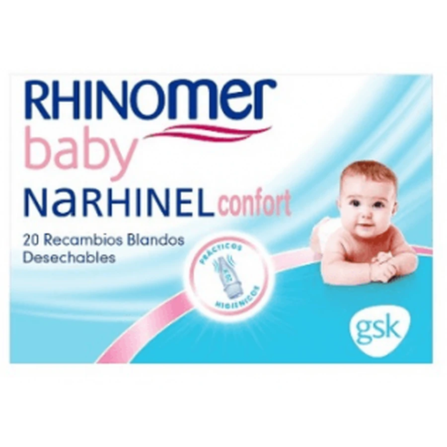 Narhinel Comfort Nasal Aspirator Refills 20u