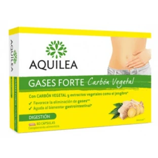 Aquilea Gases Forte Carbón Vegetal 60 capsulas