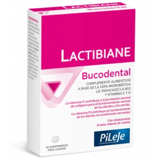 Pileje Lactibiane Bucodental 30 sucking tablets