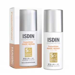 Isdin Fotoprotector Fusion Water MAGIC REPAIR COLOR SPF50, 50 ml