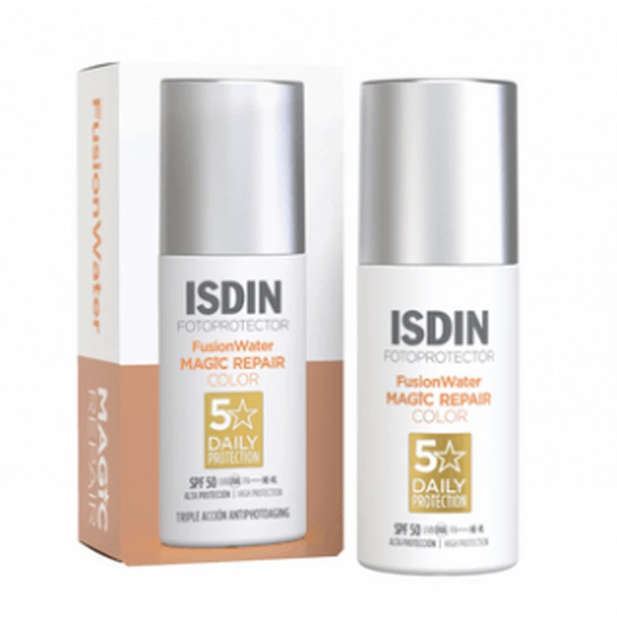 Isdin Fotoprotector Fusion Water MAGIC REPAIR COLOR SPF50, 50 ml