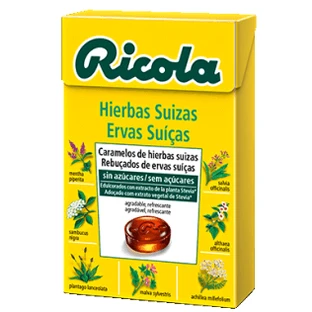 Ricola Swiss Herbs Bonbons sans sucre 50 g