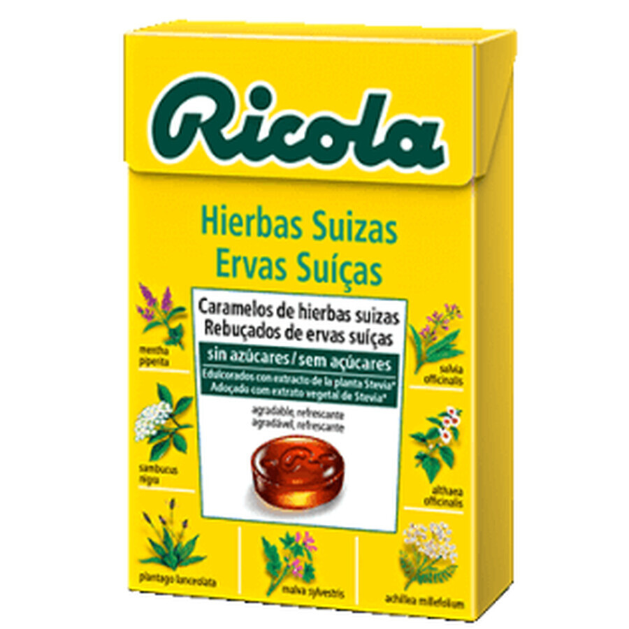 Buy Ricola Sugarfree Swiss Herbs Candies 50 g Ricola Sugarfree Swiss Herbs Candies 50 g