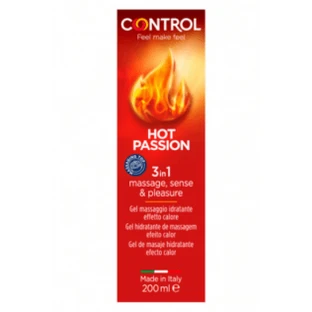 Controle Hot Passion Massage Gel 200ml