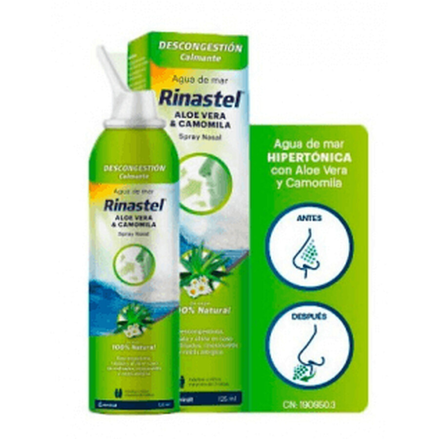 Rinastel Spray nasal à l'aloe vera et à la camomille 125ml
