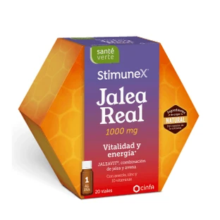 Cinfa Sante Verte Stimunex Gelée Royale Vitalité et Energie 20 flacons 10ml