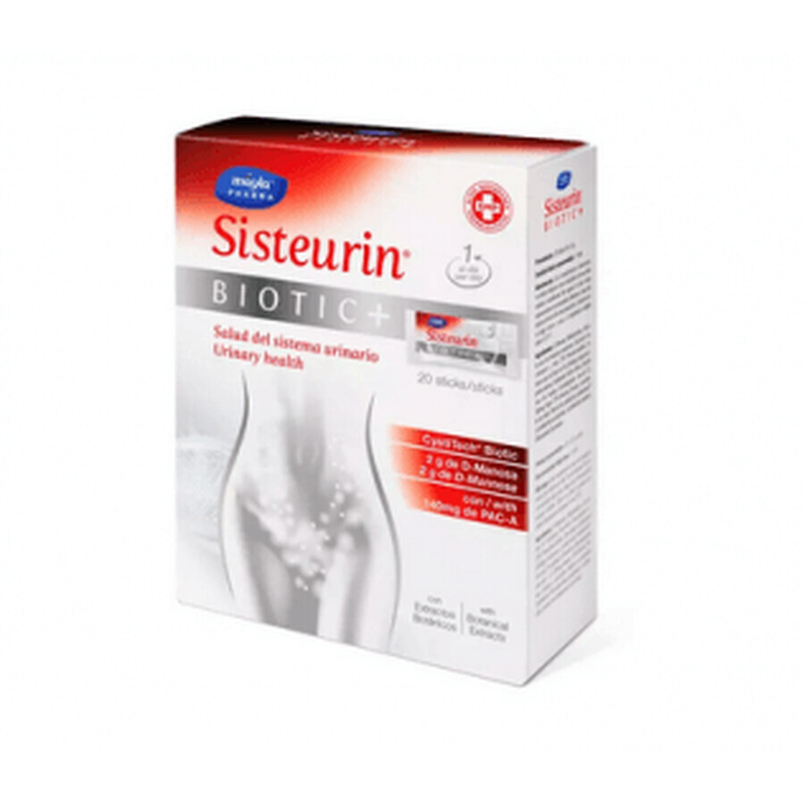 Sisteurin BIOTIC+ 20 bastoncini 4,5 g gusto frutti di bosco