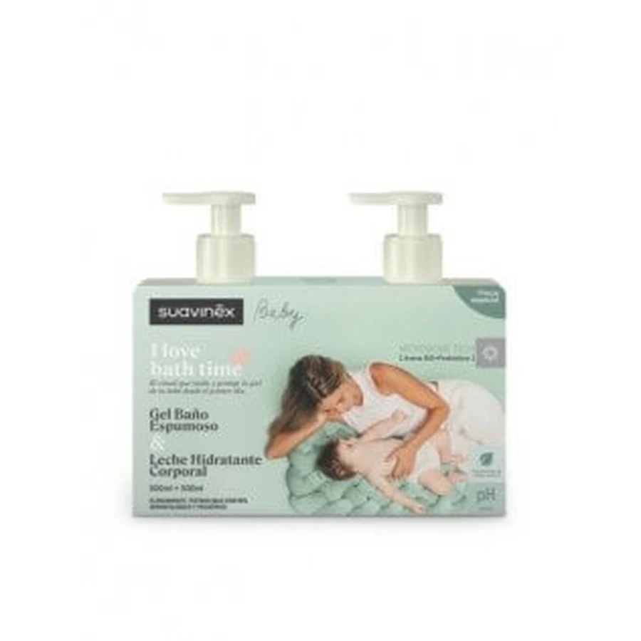 DUPLO Suavinex Gel Espumoso + Loción Envase 500ml