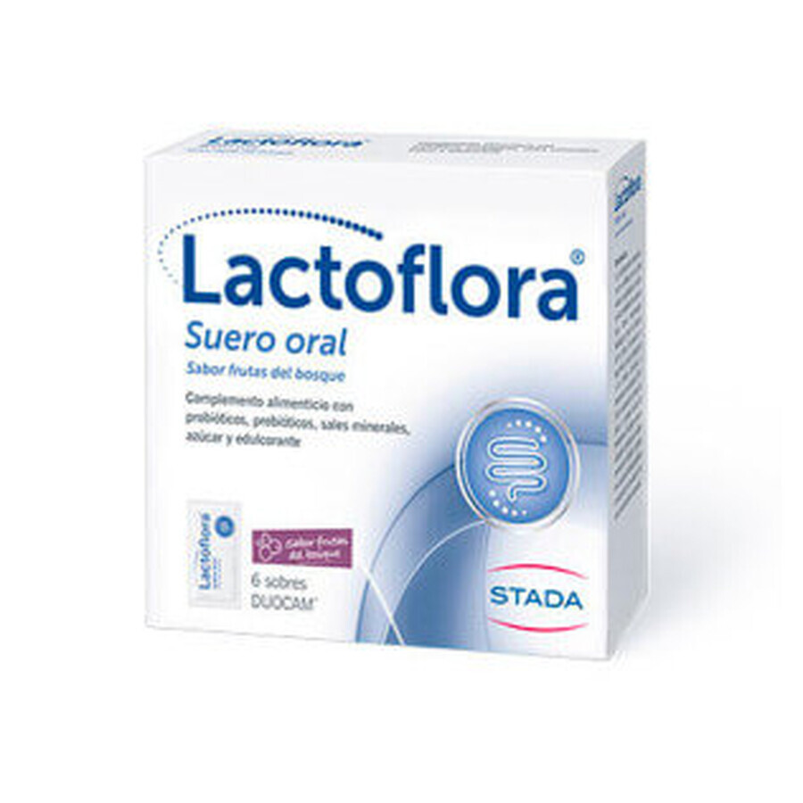 Lactoflora Oral Serum 6 sachets Duocam Forest Fruit Flavor