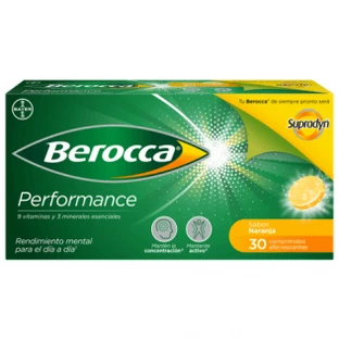 Berocca Performance Orangengeschmack, 30 Brausetabletten
