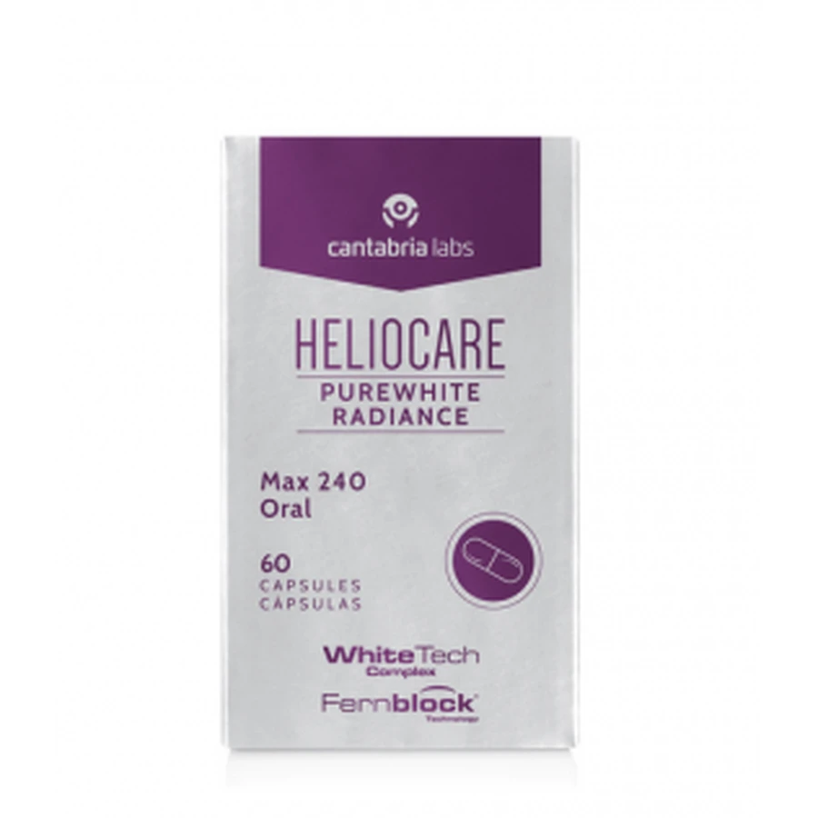 Heliocare Pure White Radiance Max 240, 60 capsulas