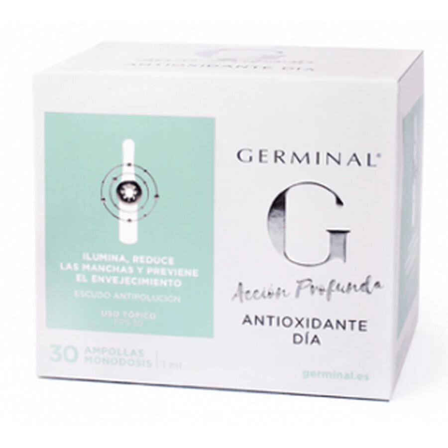Germinal Acción Profunda Antioxidante DIA, 1 ml x30 ampollas